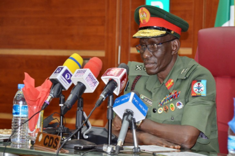 Chief of Defence Staff, General Lucky Irabor