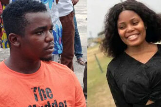 L-R: Uduak Frank Akpan and late Iniubong Umore