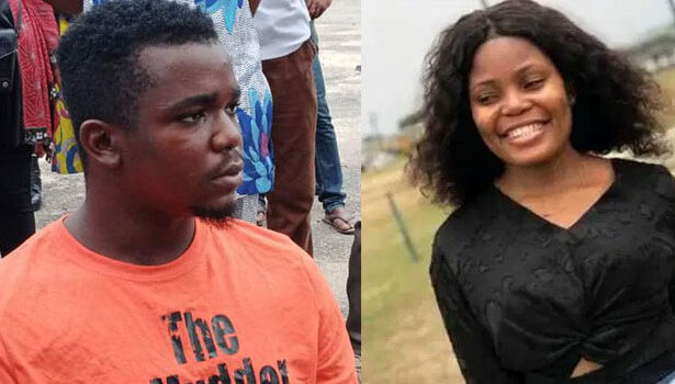 L-R: Uduak Frank Akpan and late Iniubong Umore