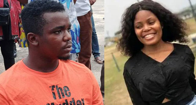 L-R: Uduak Frank Akpan and late Iniubong Umore