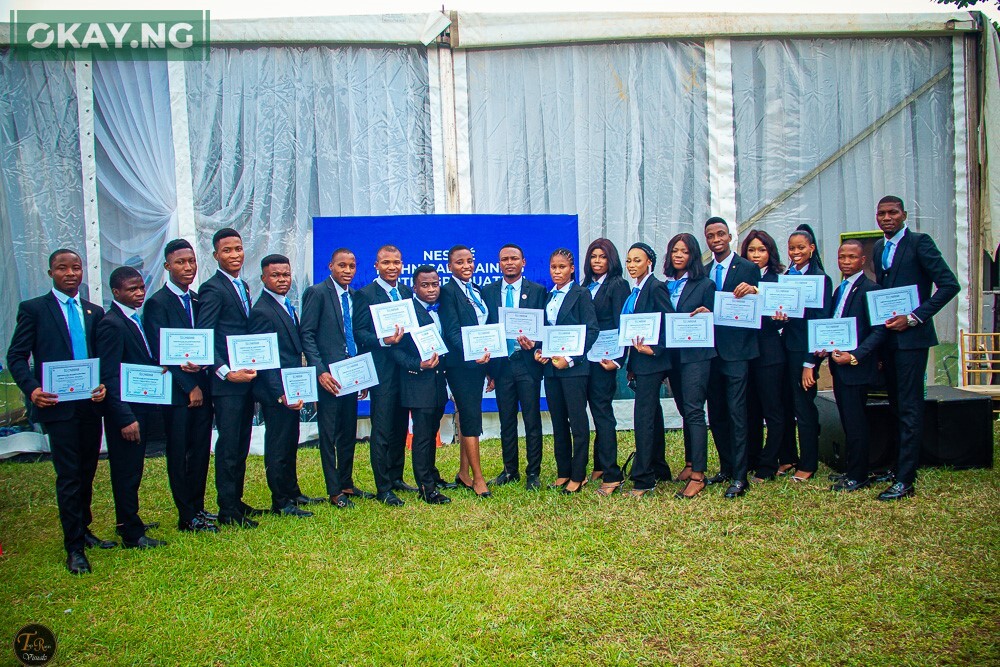 The graduating students.