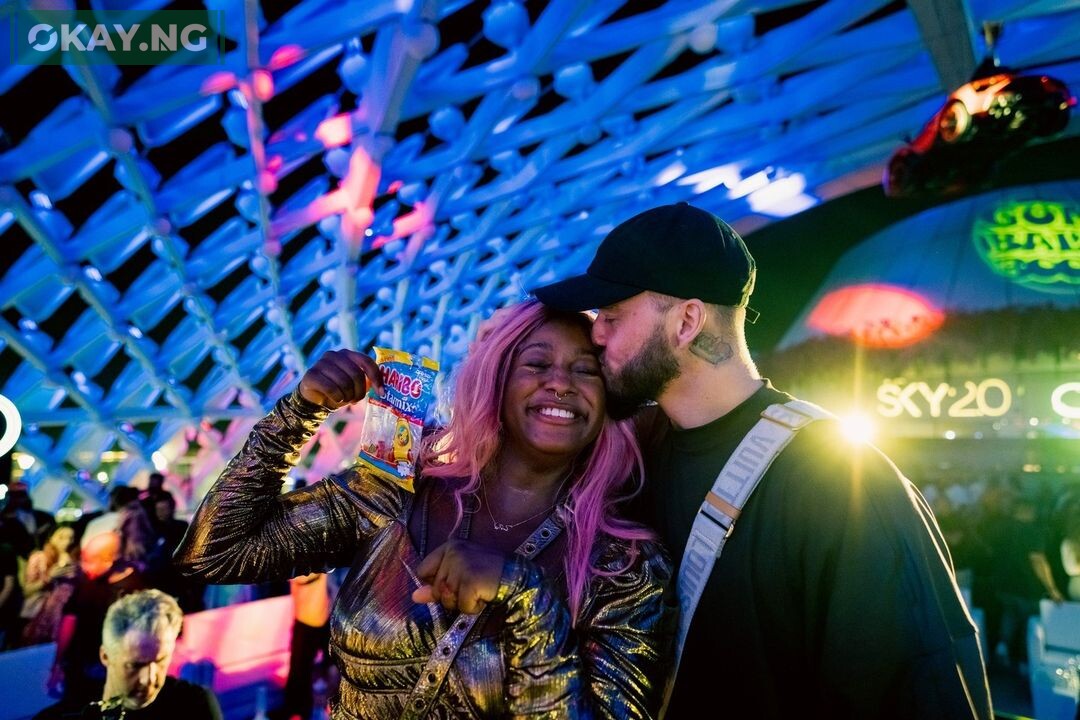 DJ Cuppy and Ryan Taylor