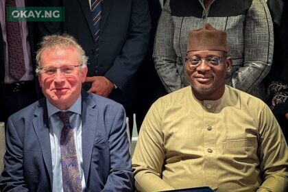 (L-R) Mr. Jon Sherman, Director at the HMRC with Mr. Muhammad Nami, Executive Chairman, FIRS.