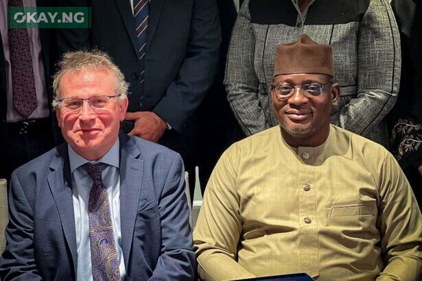 (L-R) Mr. Jon Sherman, Director at the HMRC with Mr. Muhammad Nami, Executive Chairman, FIRS.
