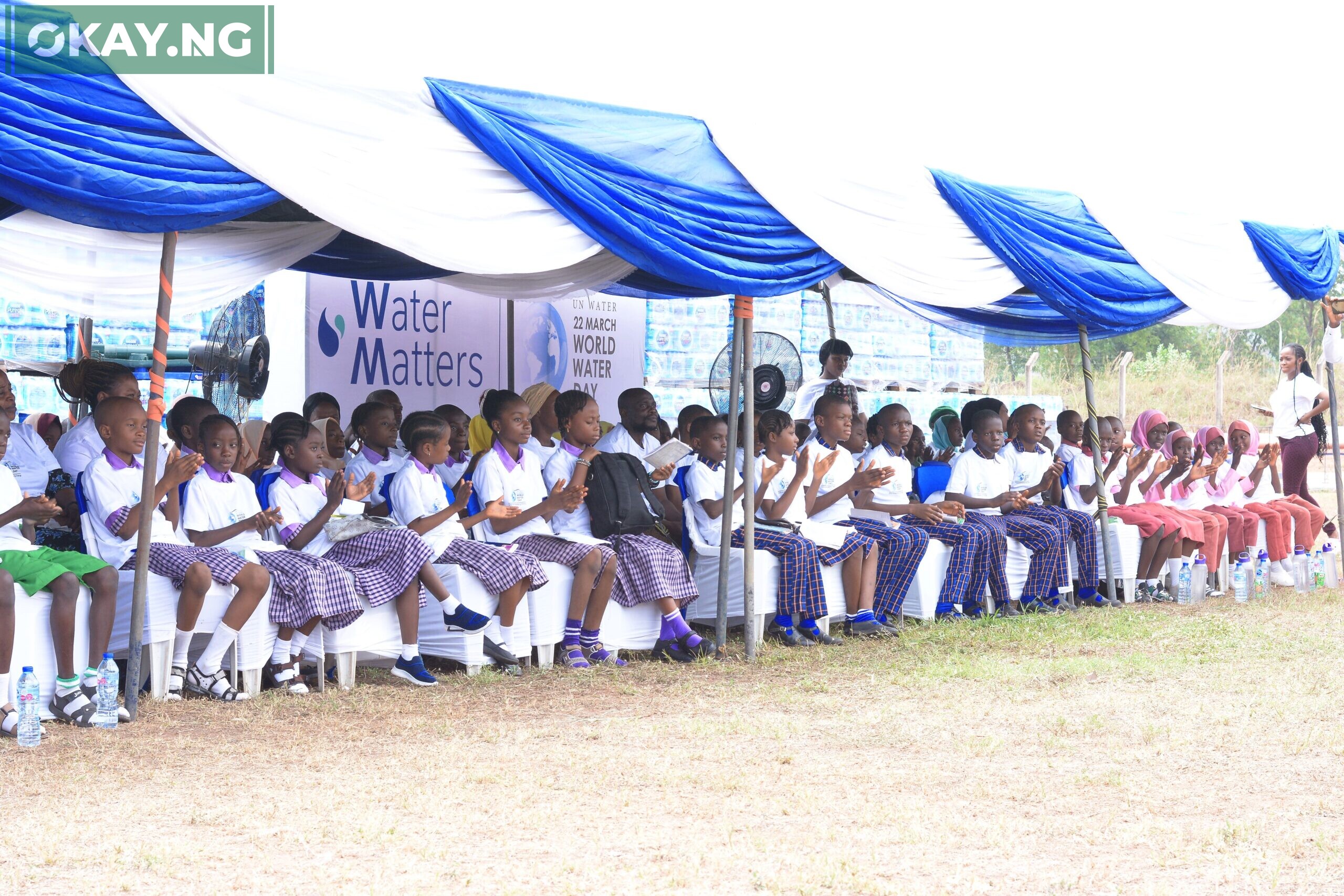 Cross section of participating children at both locations.