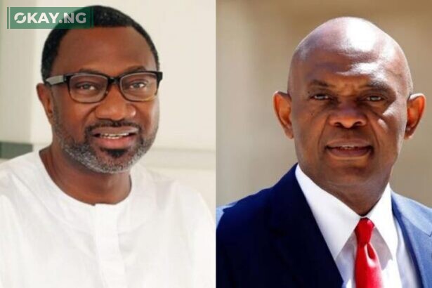 Femi Otedola and Tony Elumelu
