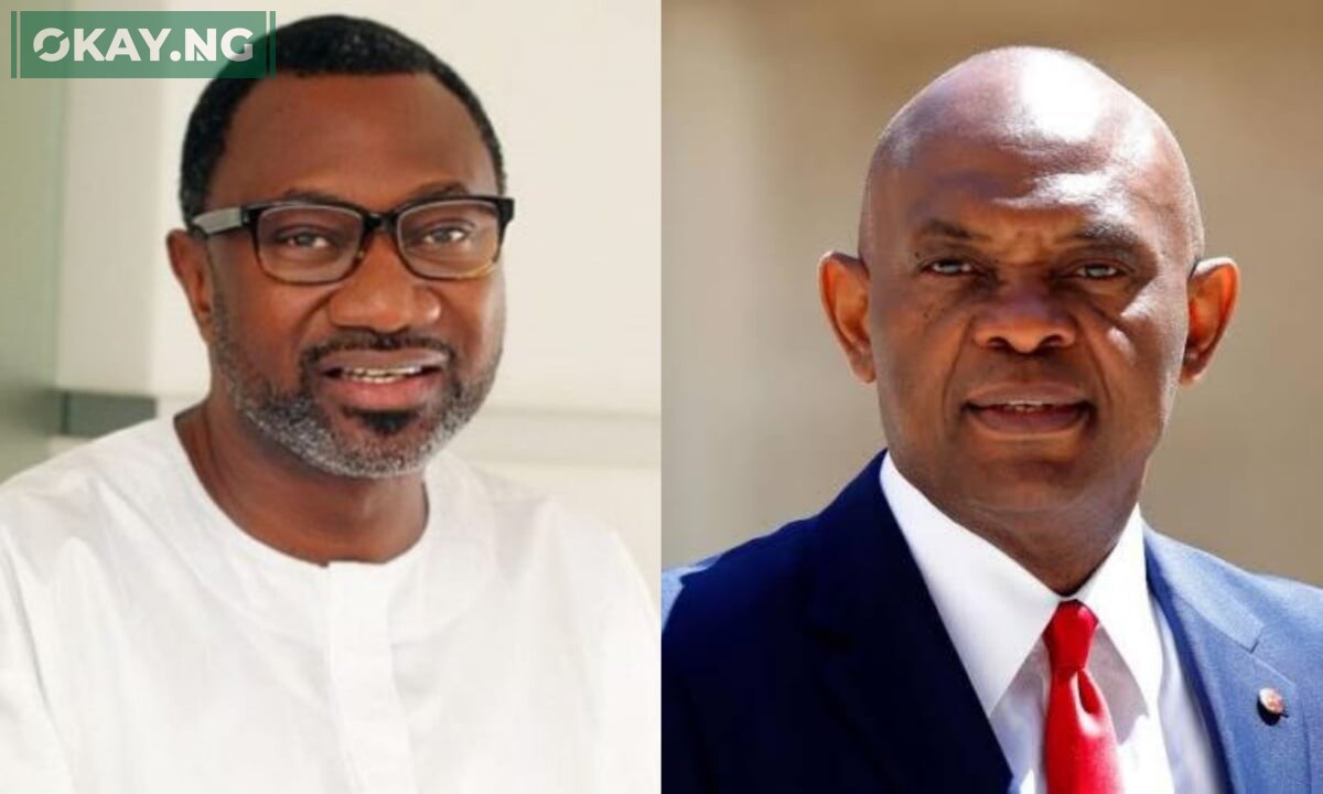Femi Otedola and Tony Elumelu