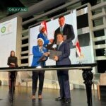 The Deputy Governor in charge of Financial System Stability (FSS) at the Central Bank of Nigeria (CBN), Mrs. Aishah Ahmad (left) and her counterpart at the Central Bank of Egypt (CBE), Mr. Rami Aboulnaga, at the signing of the Memorandum of Understanding (MOU) establishing the Nigeria-Egypt Fintech Bridge, in Cairo, Egypt, on Monday, July 17, 2023.