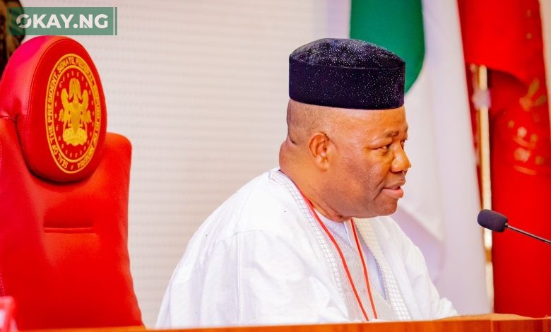 Senate President Godswill Akpabio