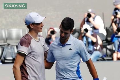 Novak Djokovic and Jannik Sinner