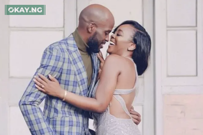 Ikechukwu and ex-wife, Elle