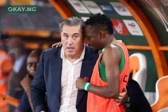 Jose Peseiro and Ahmed Musa