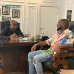 Davido and his father, Chief Adedeji Adeleke