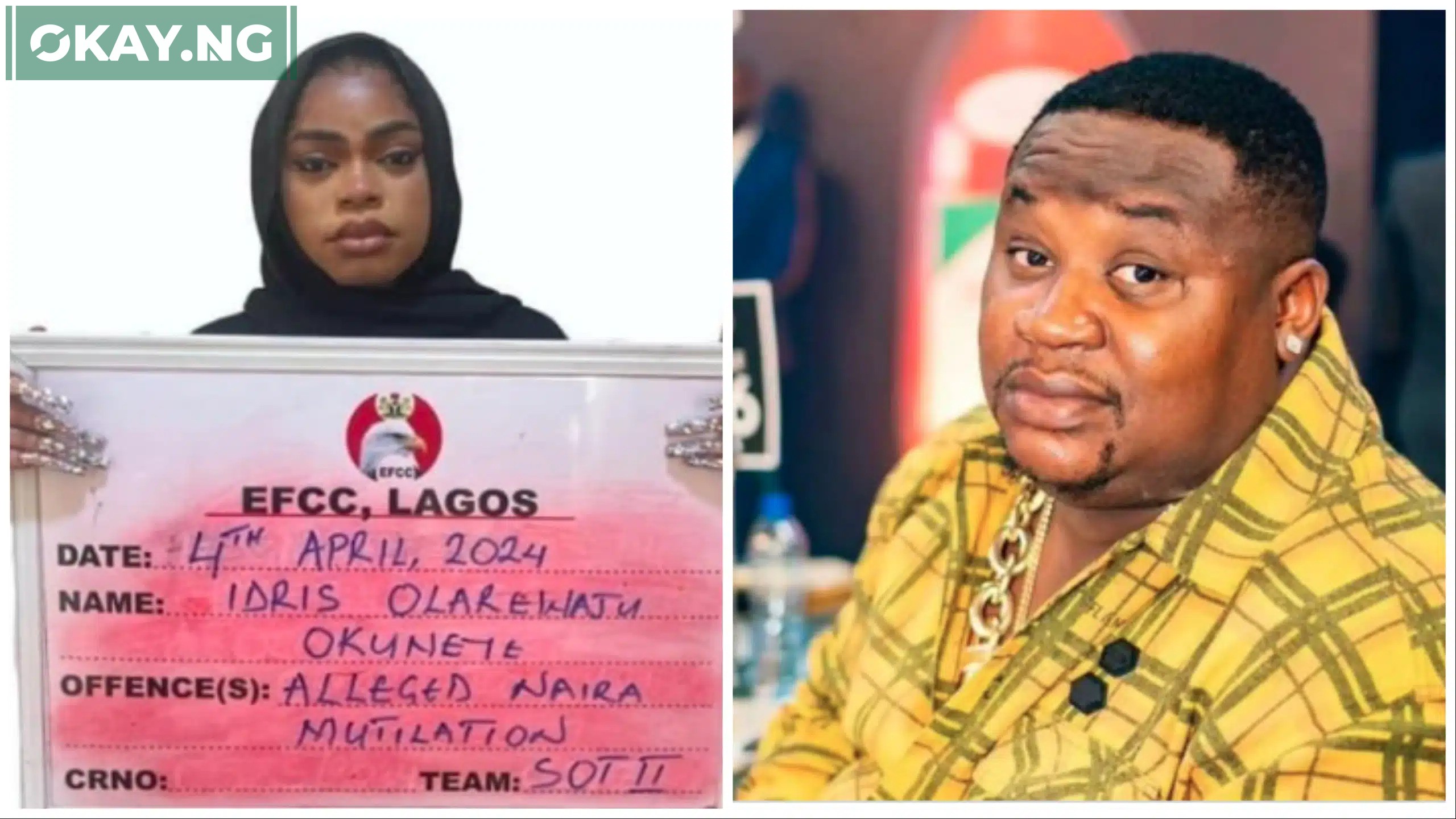 Bobrisky and Cubana Chief Priest