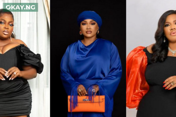 Funke Akindele, Mercy Aigbe and Toyin Abraham