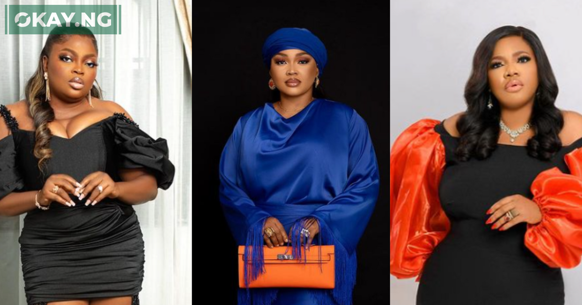 Funke Akindele, Mercy Aigbe and Toyin Abraham