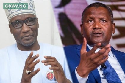 Mele Kyari and Aliko Dangote