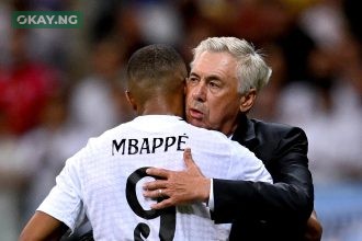 Ancelotti and Mbappe