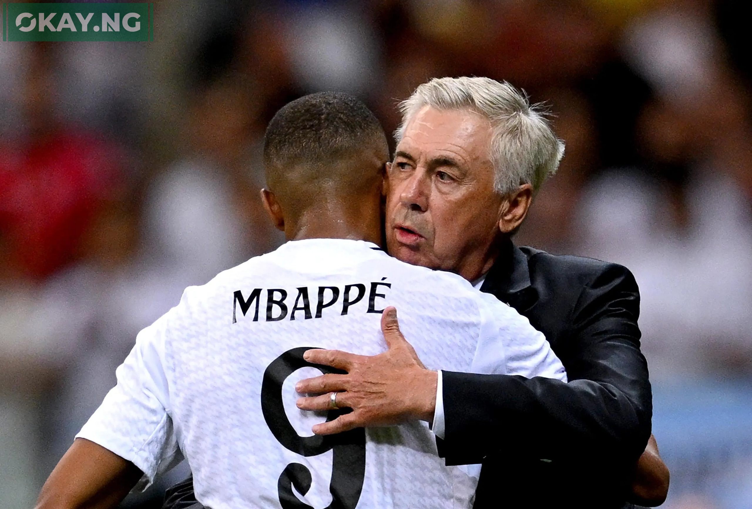 Ancelotti and Mbappe