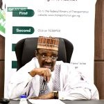 Sen. Said A. Alkali. Addressing stakeholders on Transportation sector on the Development on mandatory training and certification programme for trailer and tanker drivers.