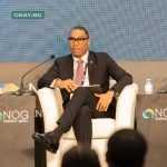 Managing Director, Shell Nigeria Exploration and production Company Limited, Ronald Adams... Speaking at a panel session at the 2025 Nigeria Oil and Gas Conference in Abuja.