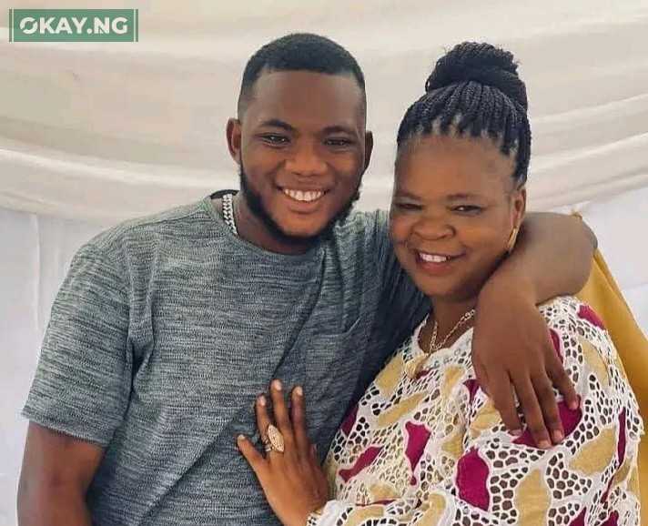 Peju Ogunmola and late son, Shina