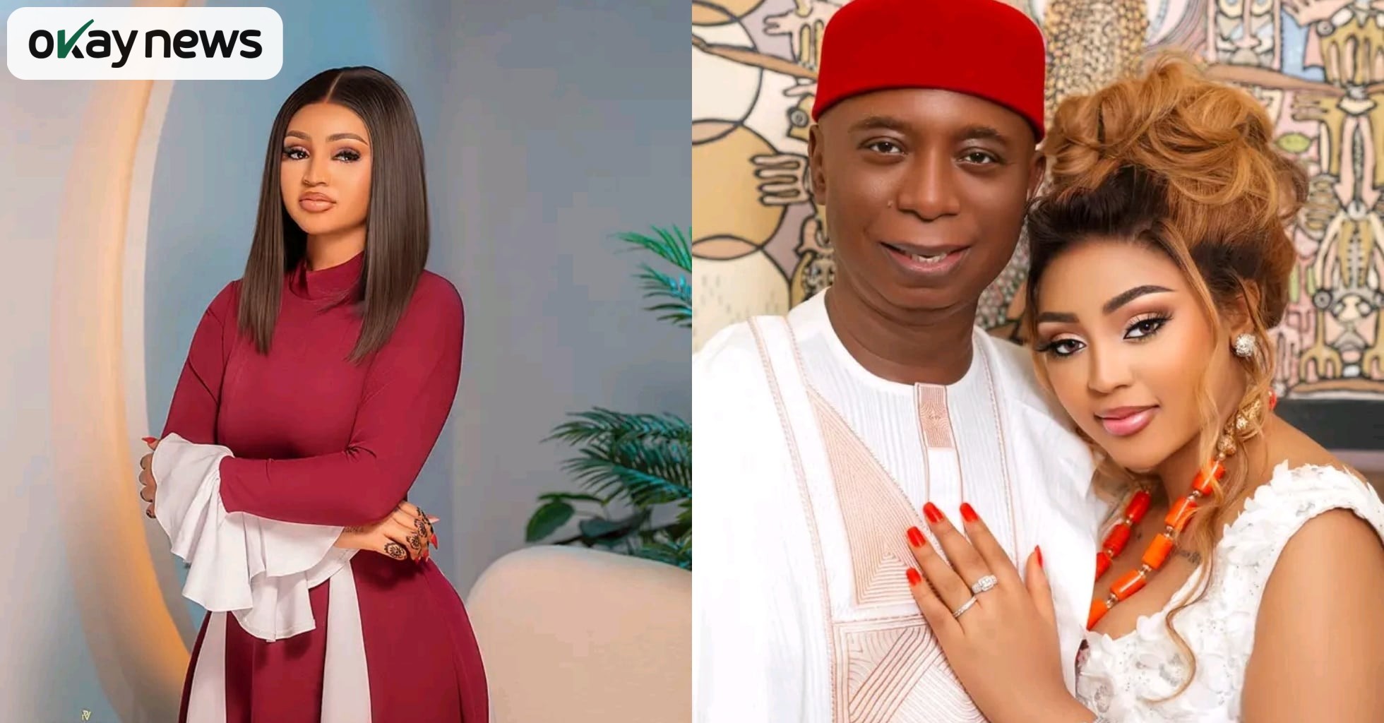 Regina Daniels and Ned Nwoko