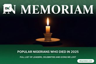 Popular Nigerians Who Died in 2025