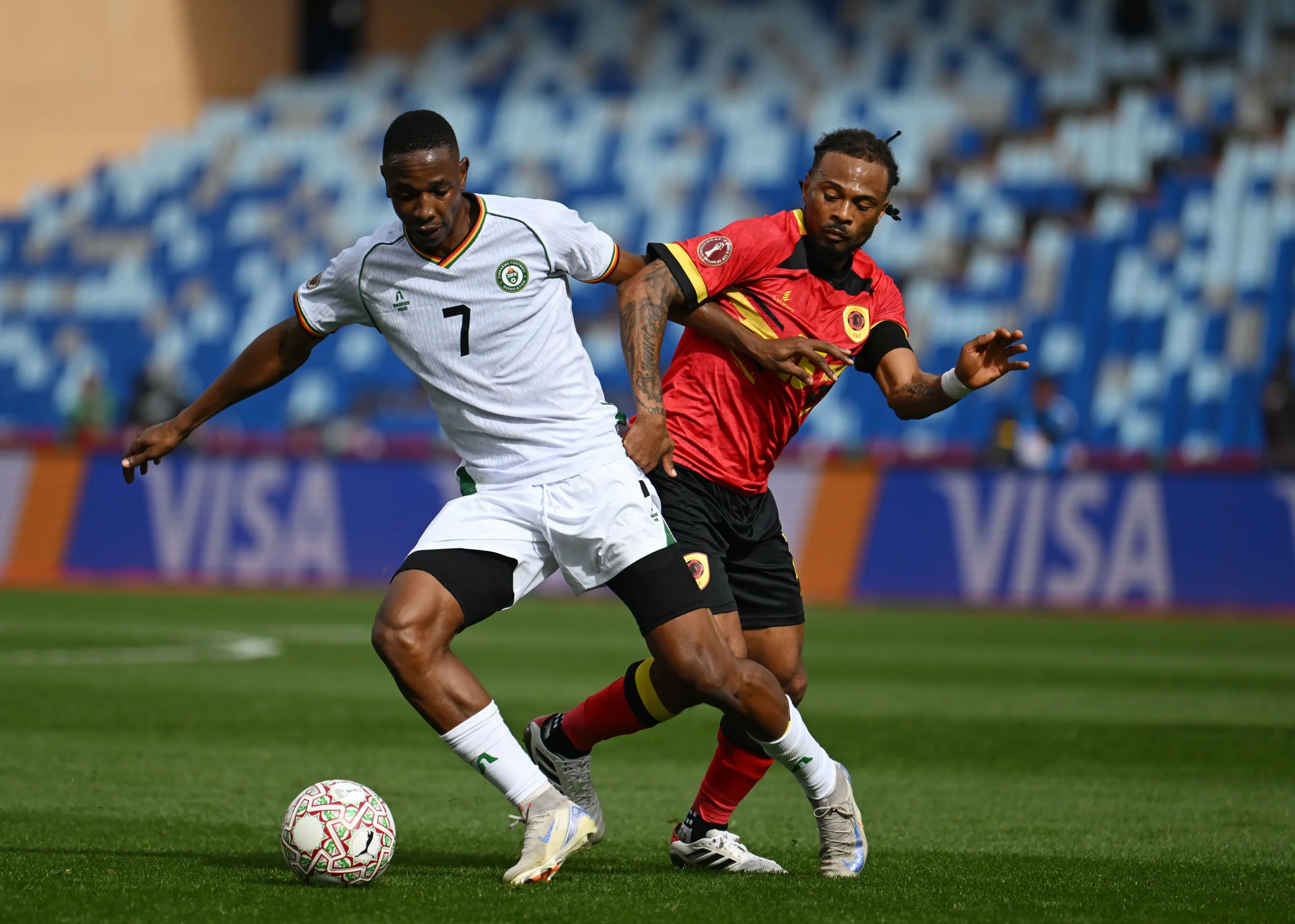 Angola, Zimbabwe Settle for 1–1 Draw in AFCON 2025 Group B Clash