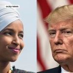 Ilhan Omar and Donald Trump