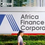 A sign of the Africa Finance Corporation (AFC).