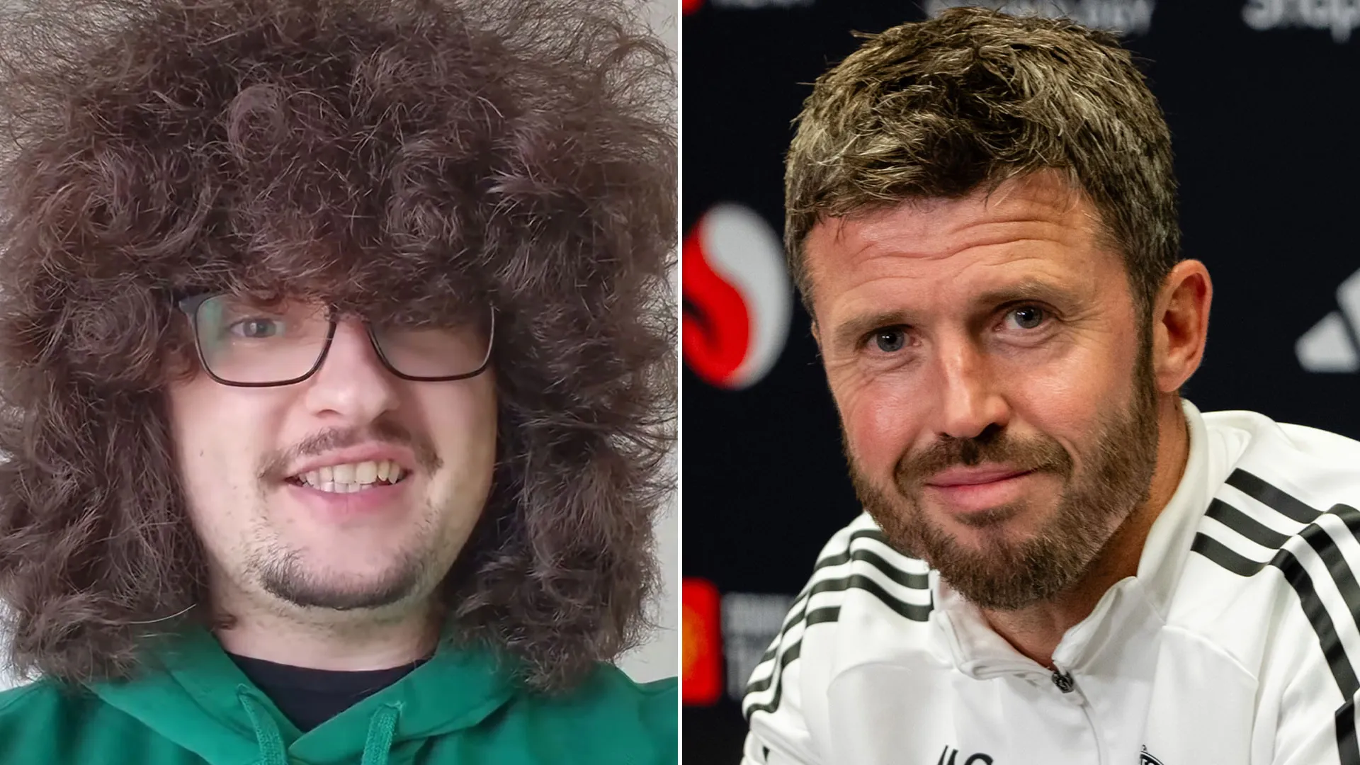Carrick Reacts as Manchester United Fan Vows Not to Cut Hair Until Five Straight Wins