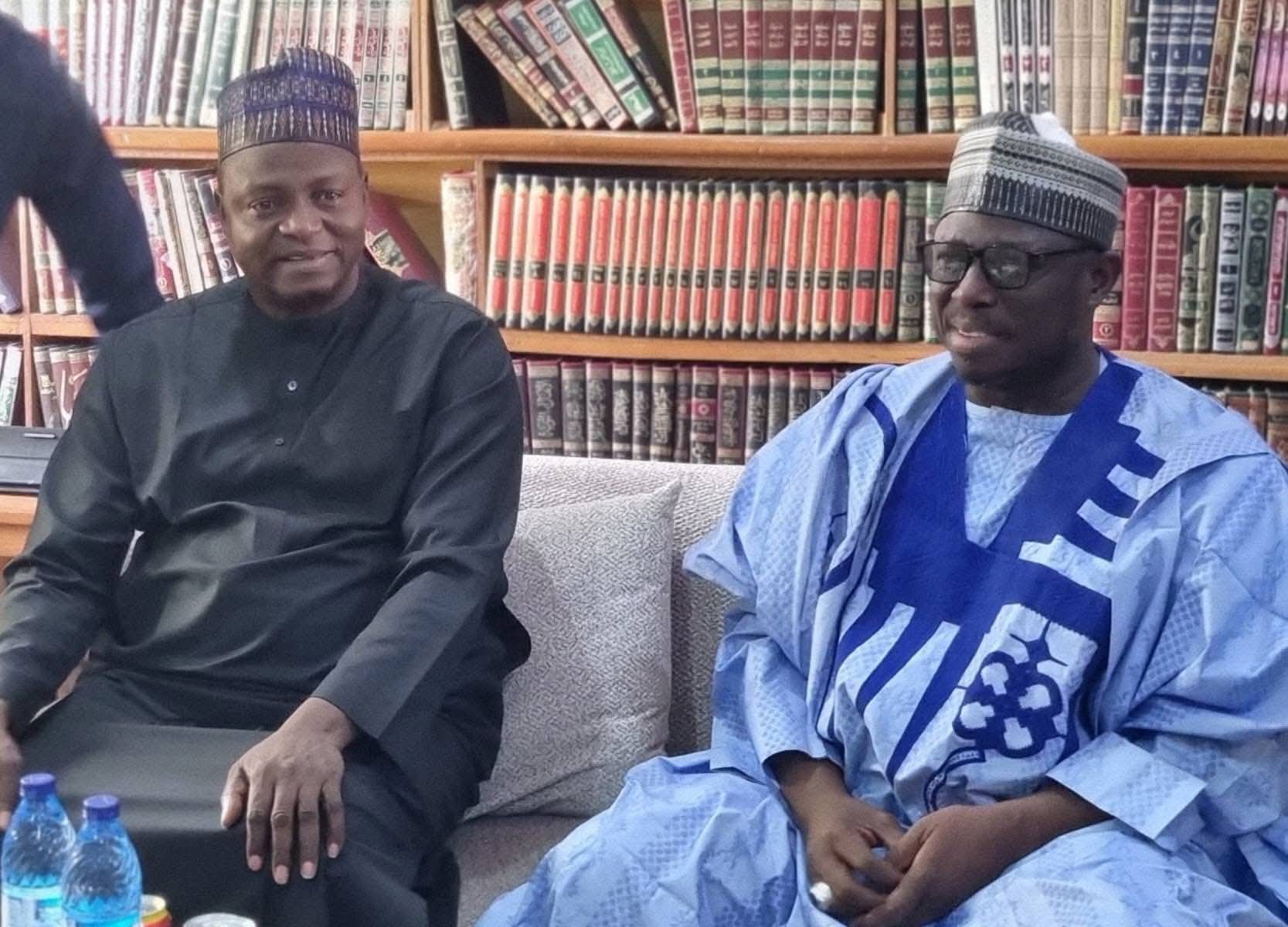 APC Chair Yilwatda Visits Kano Cleric Aminu Daurawa, Offers Scholarships to 15 Girls