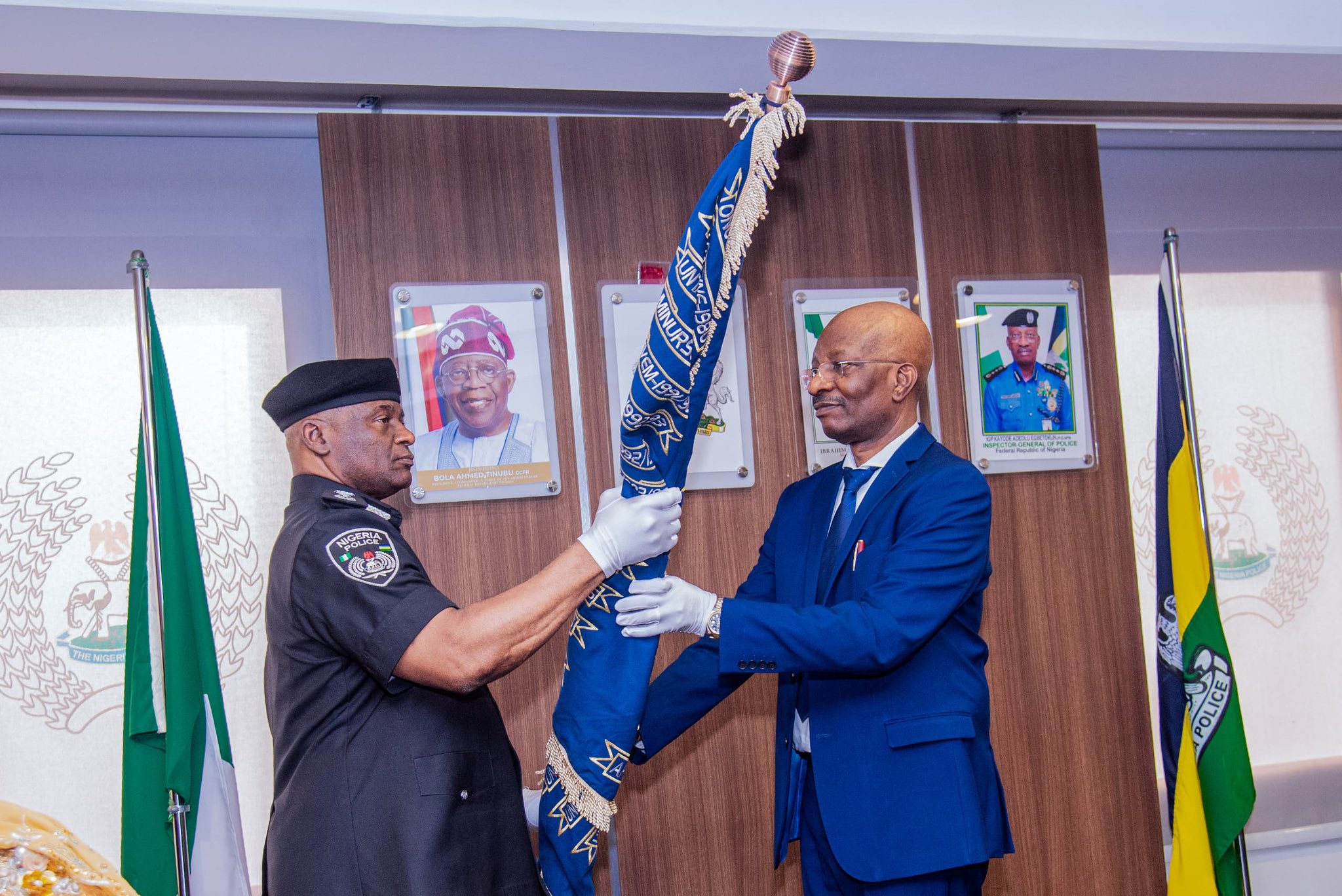 Egbetokun Bows Out As IGP, Olatunji Disu Assumes Duty