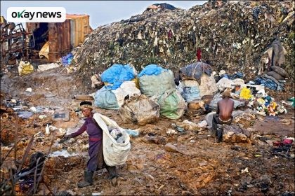 A dump site in Nigeria