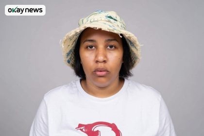 One of the arrested suspects in the killing of Isaac Satlat, a 22-year-old Nigerian e-hailing driver in Pretoria West, South Africa.