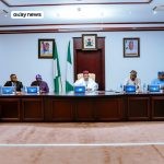 The Vice President, Senator Kashim Shettima and Board of the Nigerian Consumer Credit Corporation (CREDICORP)