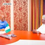 President Bola Ahmed Tinubu and Nigerian entrepreneur Tony Elumelu