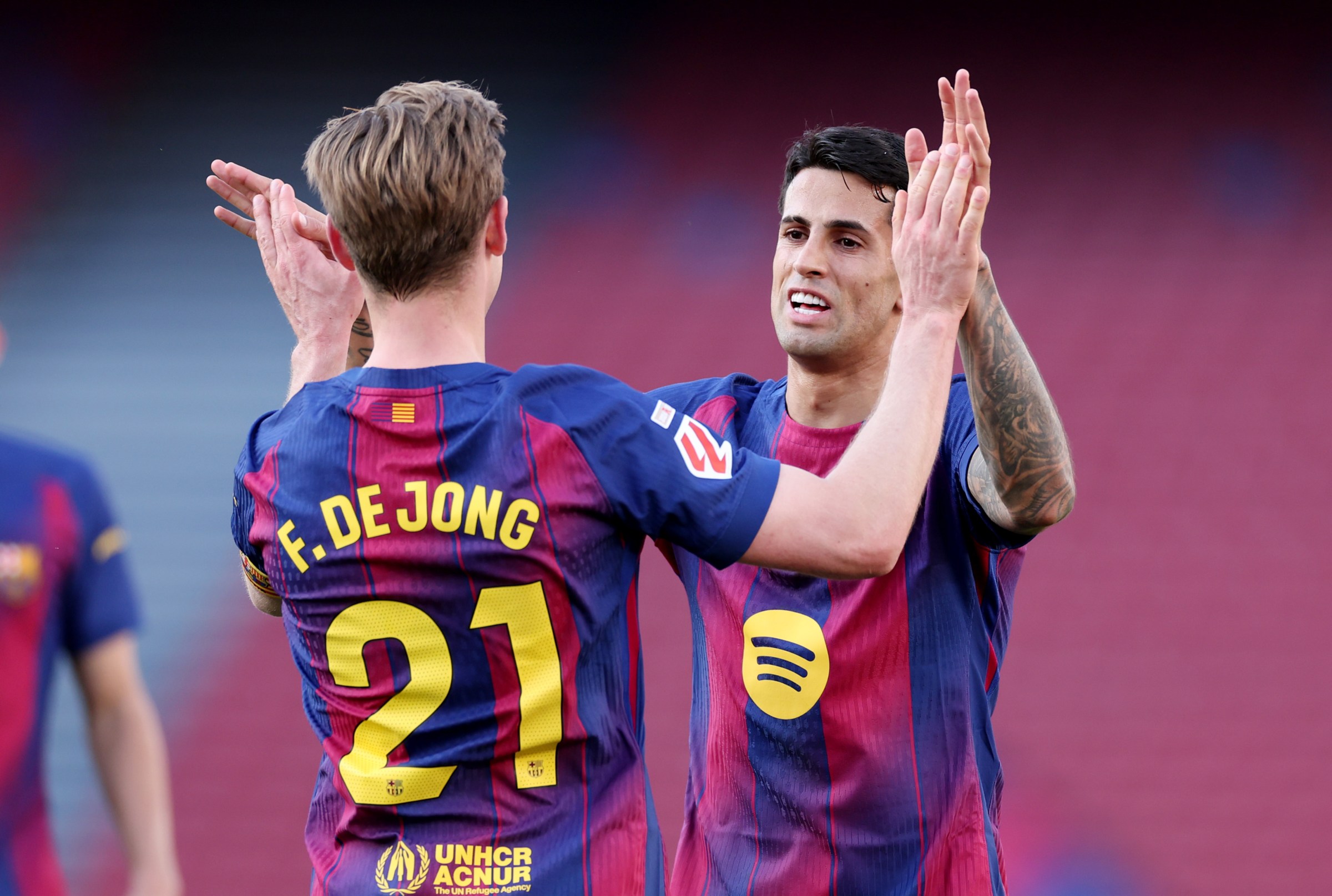 Cancelo Shines As Barcelona Thrash Levante To Reclaim La Liga Top Spot