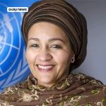 The Deputy Secretary-General of the United Nations, Amina Mohammed