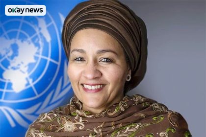 The Deputy Secretary-General of the United Nations, Amina Mohammed