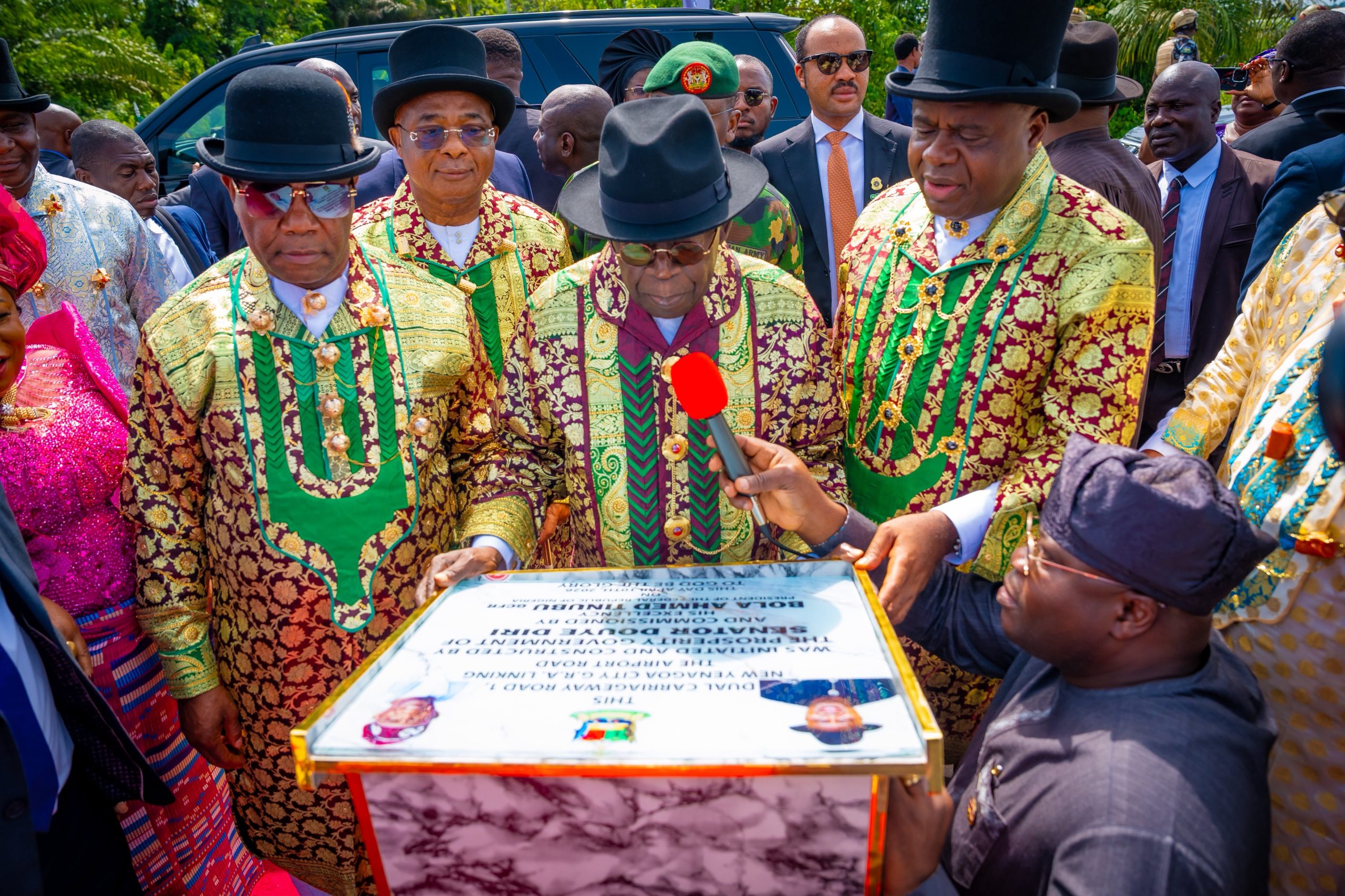 Tinubu Commissions ‘Legacy Projects’ in Bayelsa, Praises Governor Diri