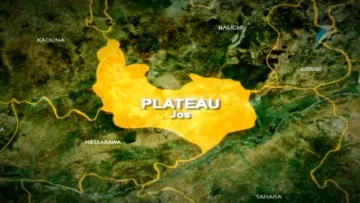 Plateau State Map.