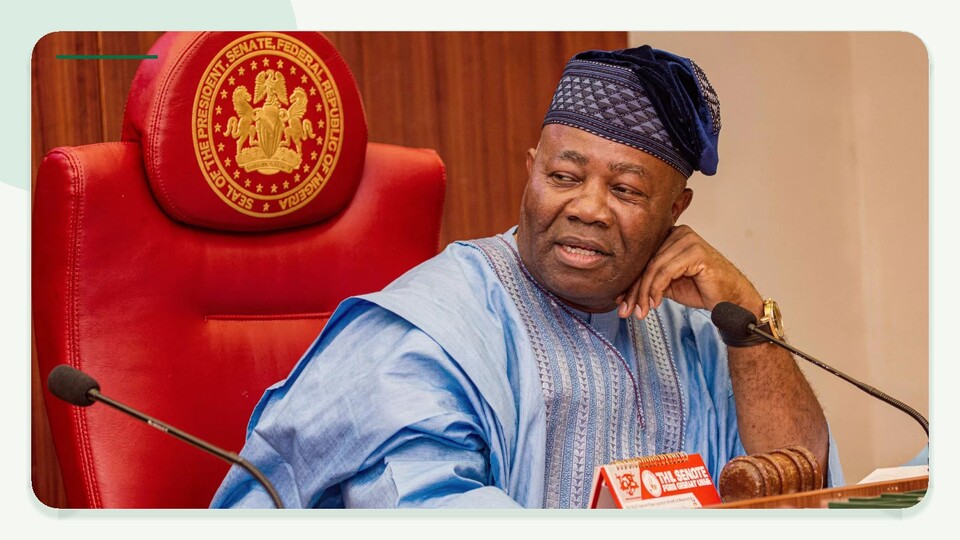 Akpabio and Oshiomhole Clash Over Senate Rules During Plenary Session