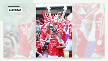 Arsenal Lift Premier League Trophy After Historic 22-Year Wait