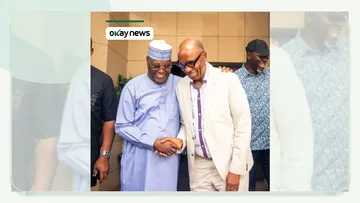 BREAKING: Atiku Abubakar Visits Rotimi Amaechi After ADC Primary