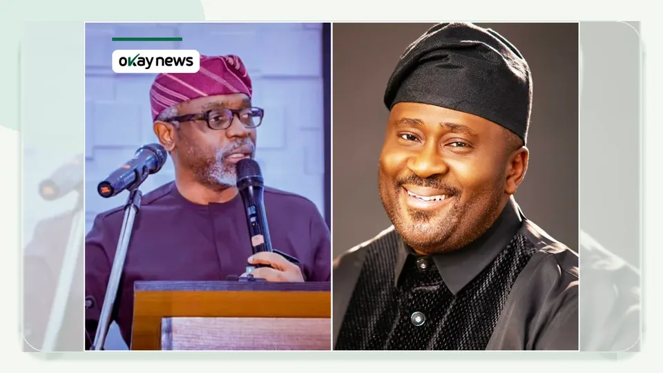 Femi Gbajabiamila and Desmond Elliot