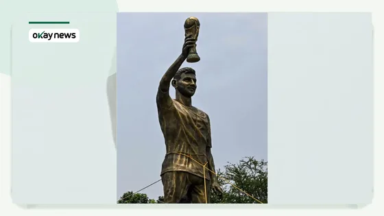Giant Messi Statue in India Disassembled Over Safety Concerns