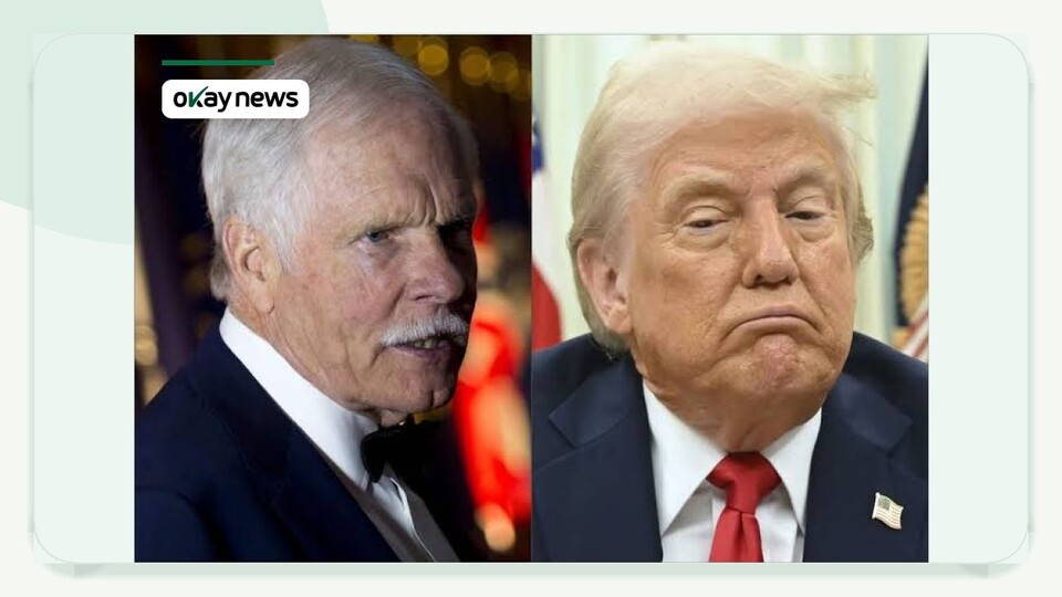 Trump Pays Tribute to Ted Turner, Criticises CNN After Media Pioneer’s Death