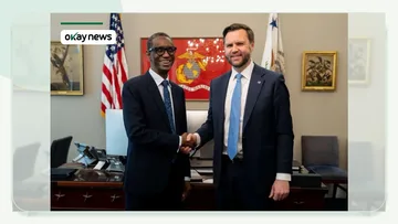 Nigeria's National Security Adviser Nuhu Ribadu meets United States Vice-president JD Vance
